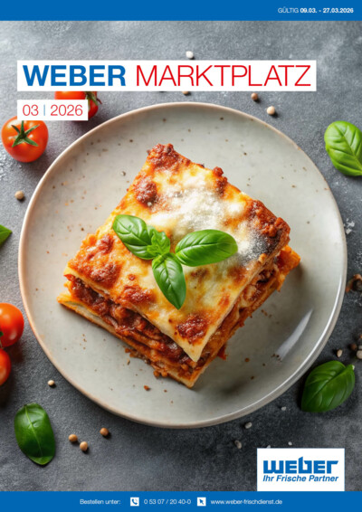 Monatswerbung 03.26 von WEBER