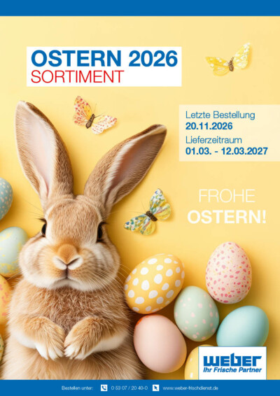 WEBER Osterkatalog 2027 