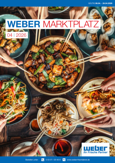 Monatswerbung 04.26 von WEBER