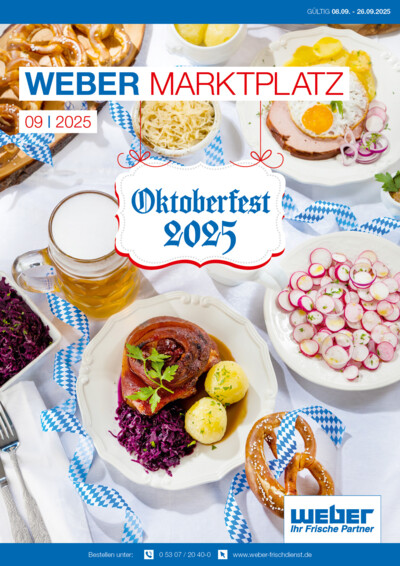 Monatswerbung 08.25 von WEBER