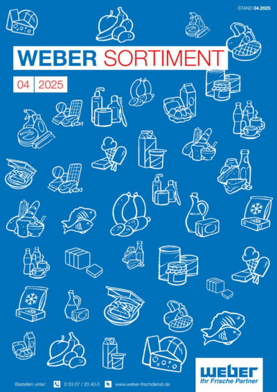 Gesamtsortiment von WEBER