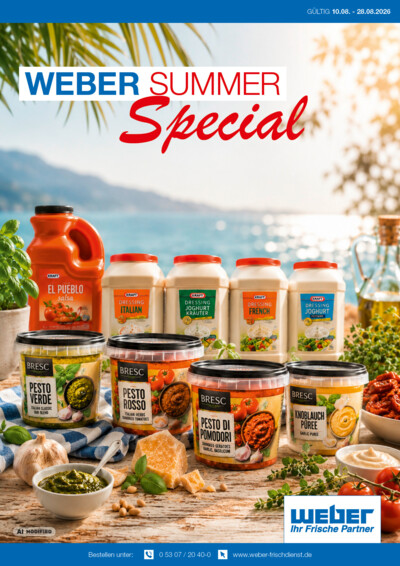 Summer Special 08.26 von WEBER