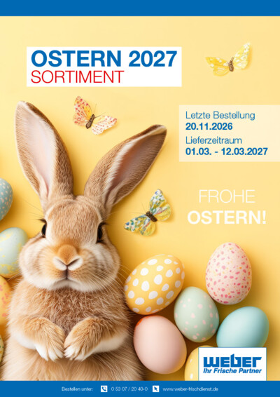 WEBER Osterkatalog 2027 