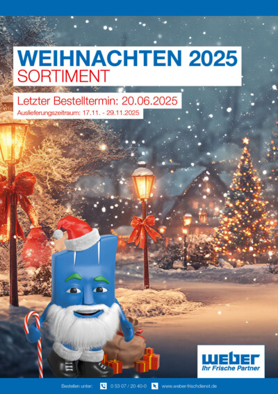 WEBER Weihnachtskatalog 2025
