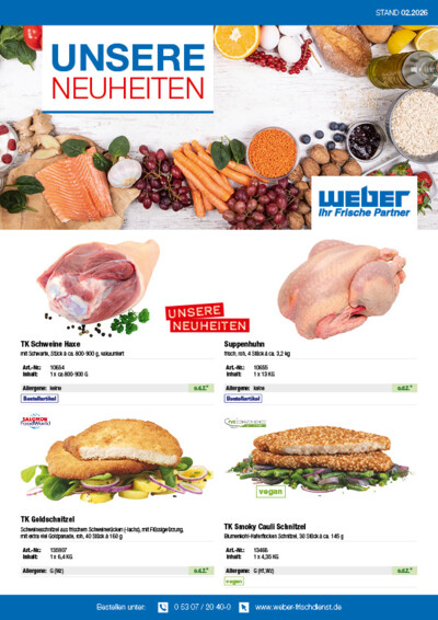 Neu bei WEBER