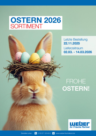 WEBER Osterkatalog 2026